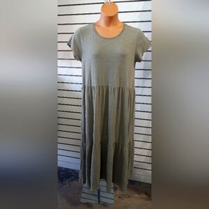 Mododoc Super Comfy Cactus Green Dress Size Large